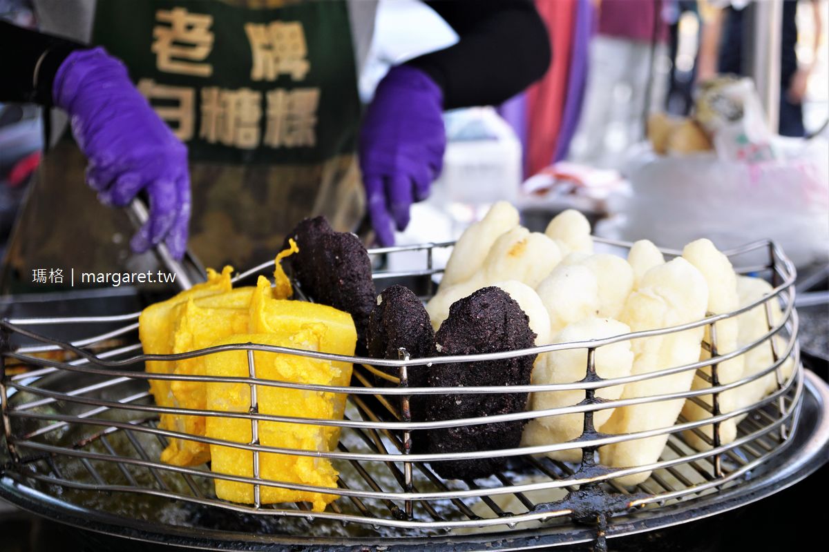 最新推播訊息：苓雅市場50年老牌白糖粿。高雄自強夜市人氣美食