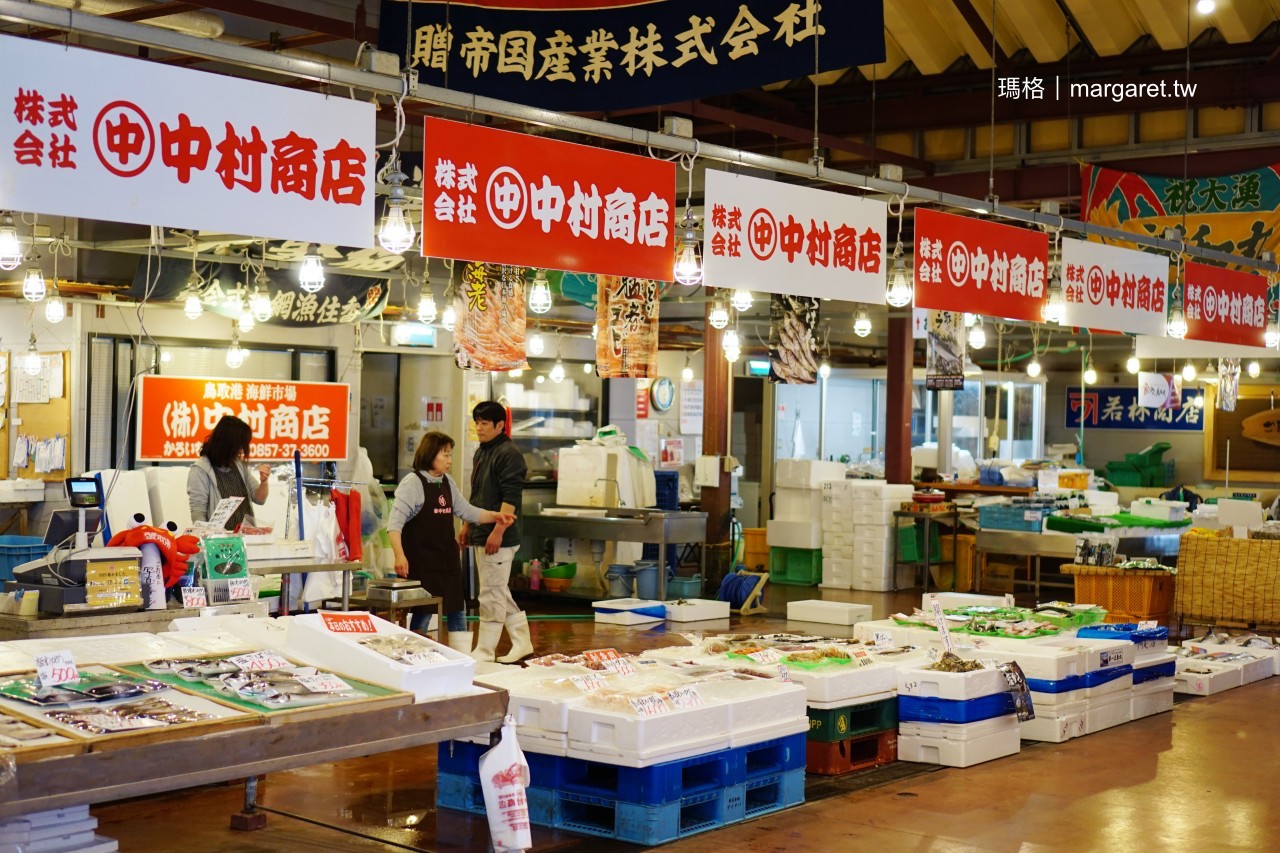 鳥取港賀露海鮮市場。冬味之王松葉蟹｜生鮮、熟食、伴手禮