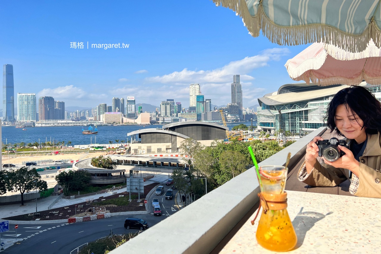 JAJA蔬食。可眺望維港的海景餐廳｜香港藝術中心6樓的視覺系食尚
