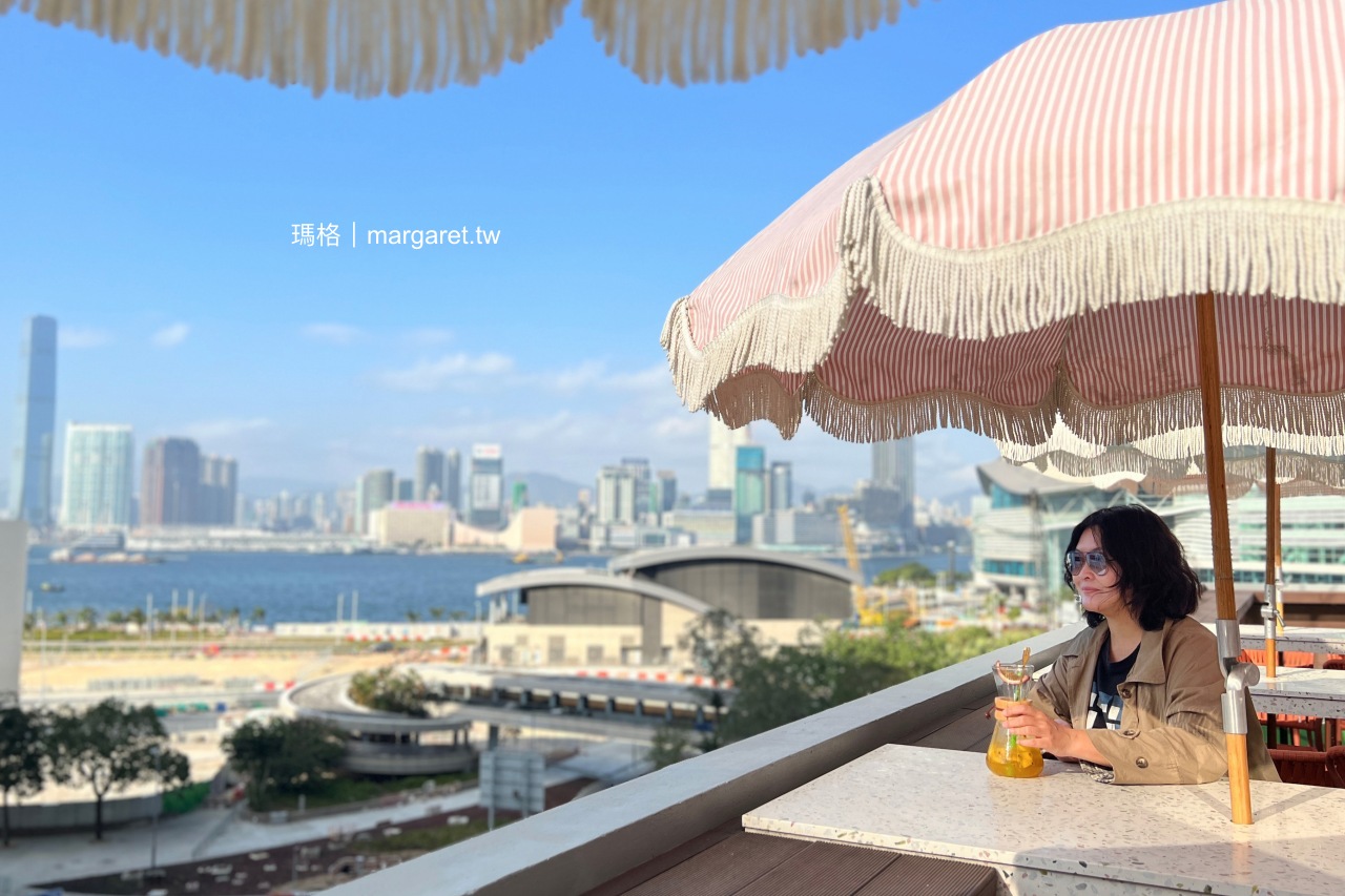 JAJA蔬食。可眺望維港的海景餐廳｜香港藝術中心6樓的視覺系食尚