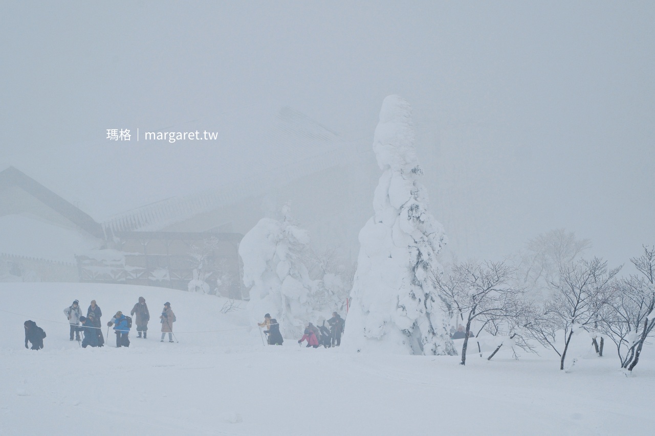 2026森吉山樹冰觀賞季。搭阿仁空中纜車免費租借雪杖雪鞋｜日本三大樹冰之一