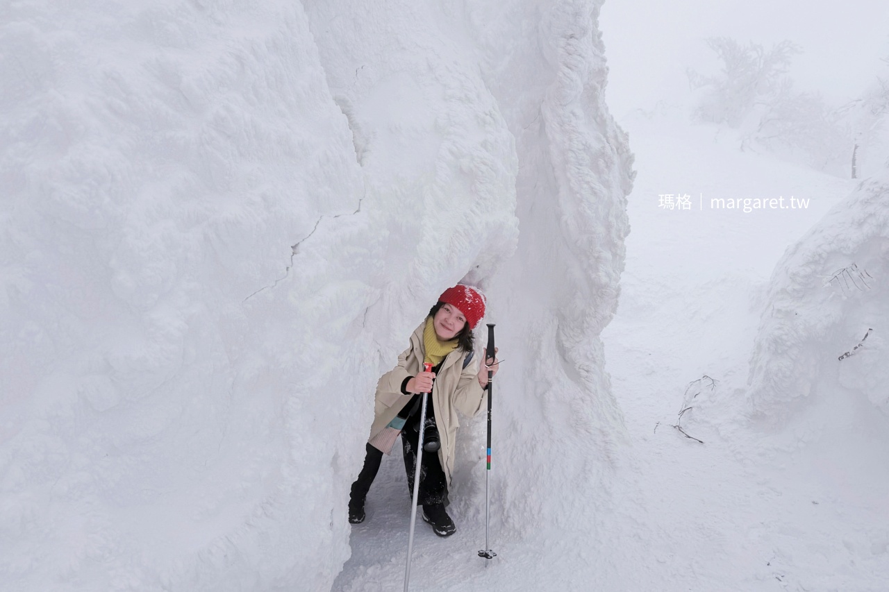 2026森吉山樹冰觀賞季。搭阿仁空中纜車免費租借雪杖雪鞋｜日本三大樹冰之一