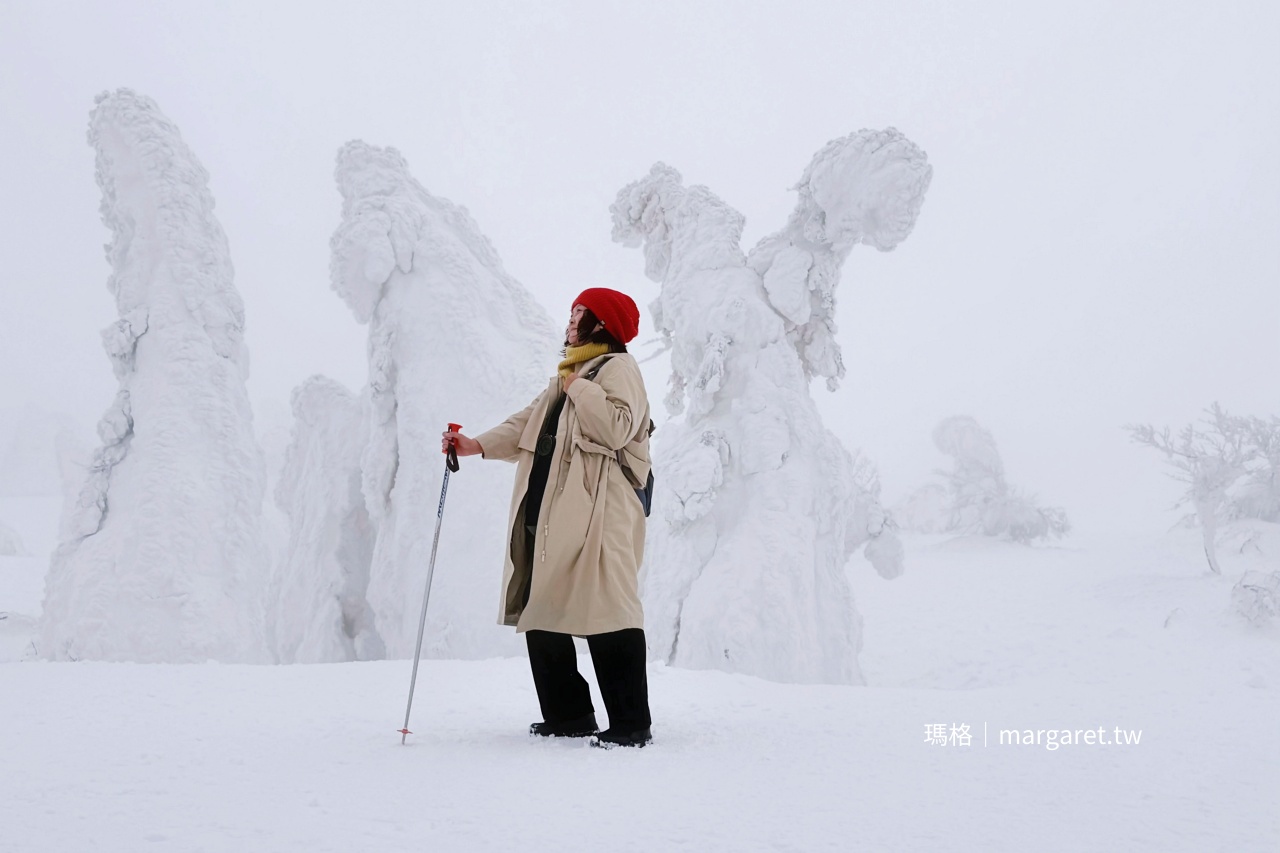 2026森吉山樹冰觀賞季。搭阿仁空中纜車免費租借雪杖雪鞋｜日本三大樹冰之一