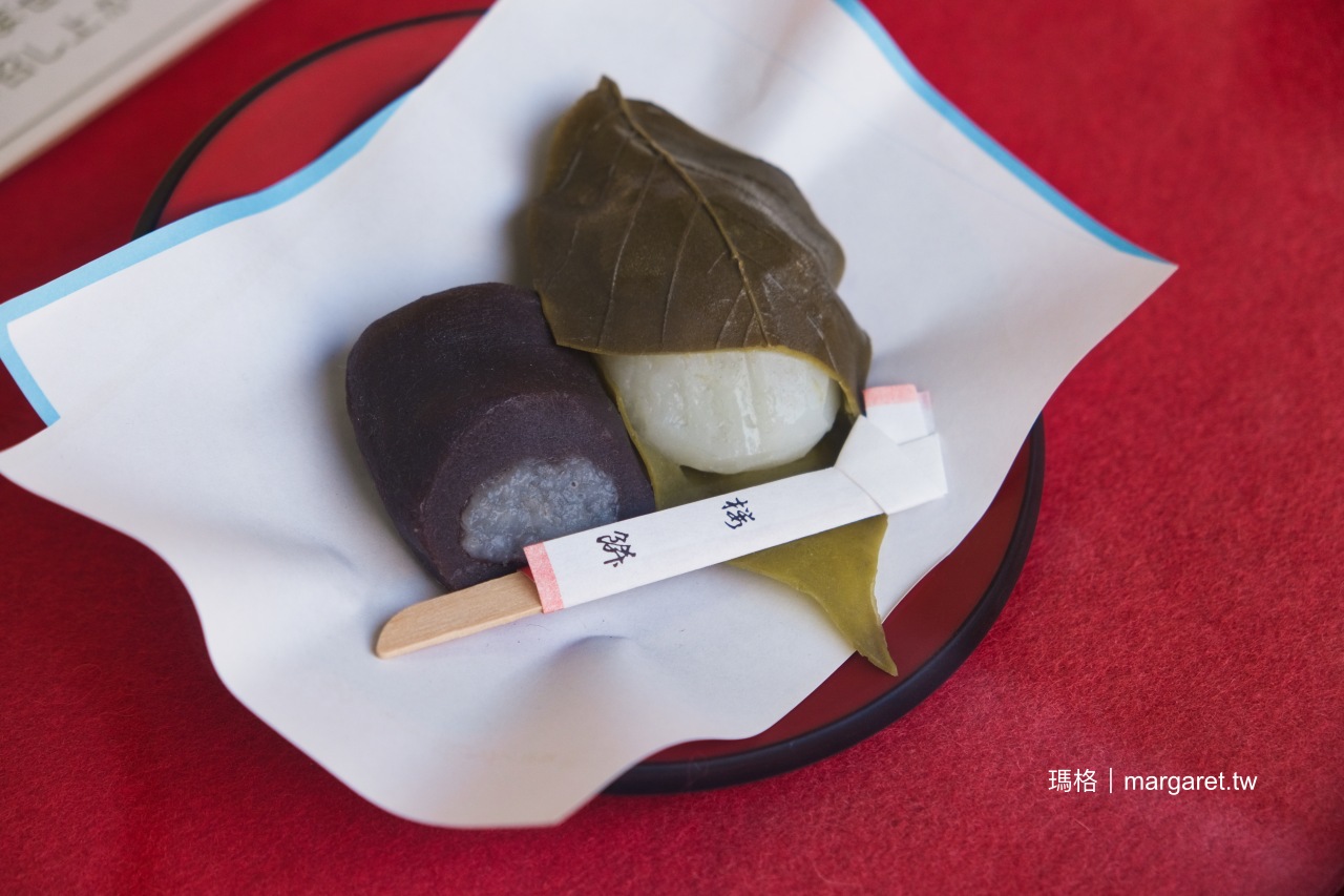 京都嵐山經典美食。春季限定櫻餅｜古都芋、抹茶冰淇淋、嵐山饅頭