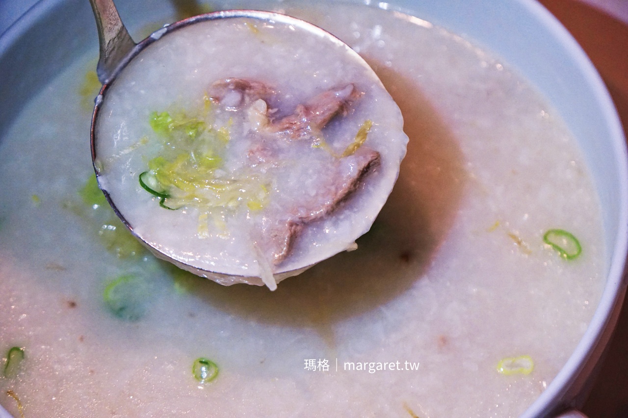 雅閣中餐廳 一鴨二吃 鴨粥特寫