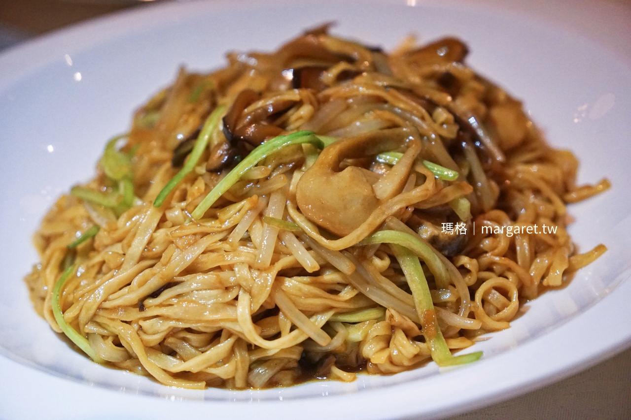 雅閣中餐廳 干燒素伊麵 港式麵點