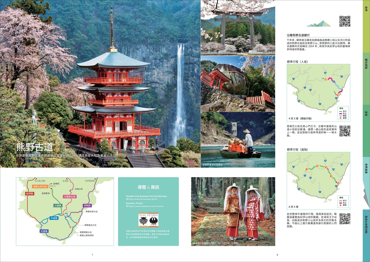熊野古道世界遺產參拜路線 熊野三山大社 那智山青岸渡寺