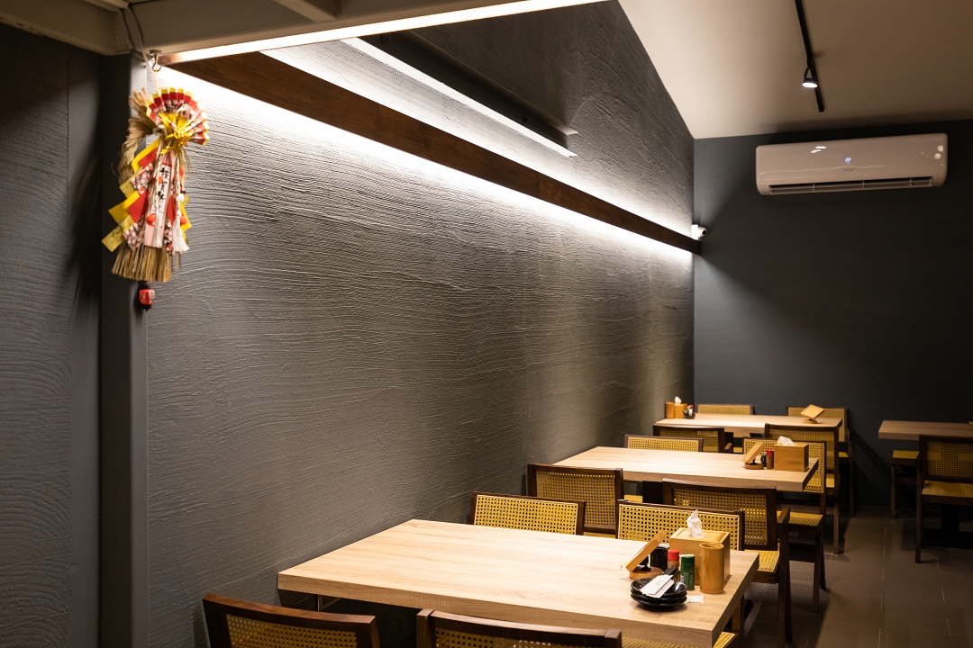 板前屋內部用餐空間。