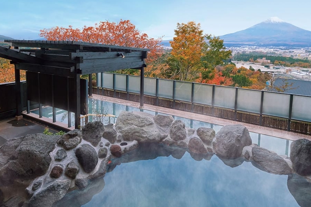 木の花の湯。可以看見富士山的日歸溫泉設施｜御殿場Premium Outlets