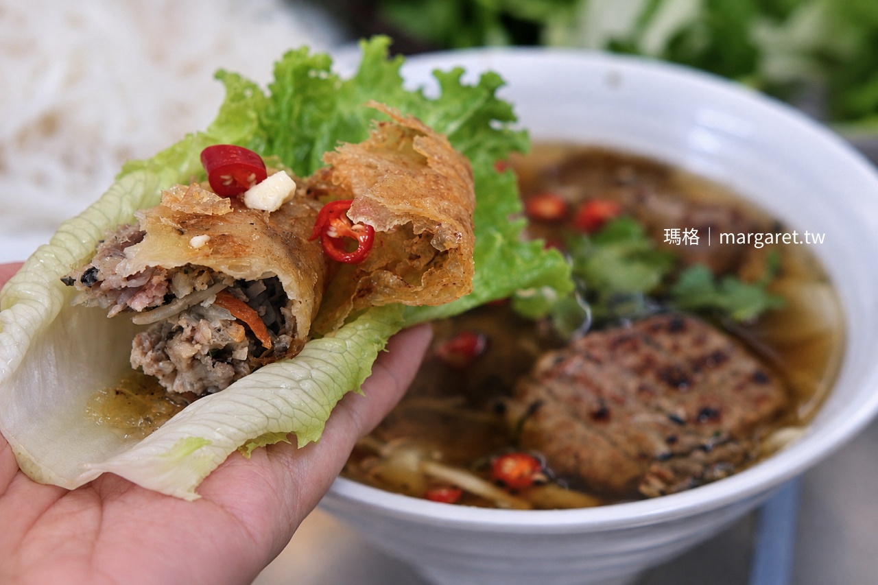 河內香蓮烤肉米線 生菜包裹炸海鮮春捲