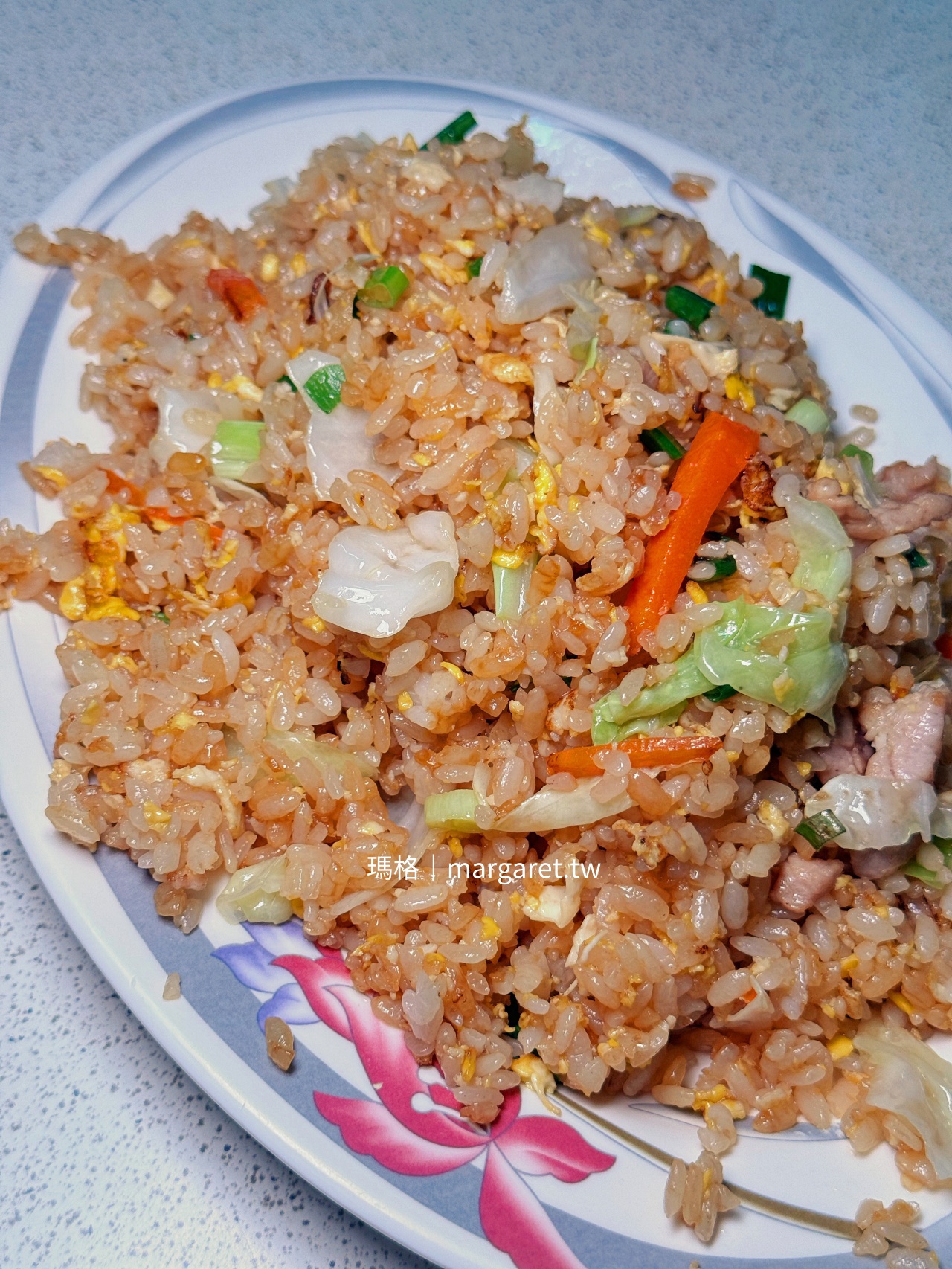 北斗鵝肉店炒飯 粒粒分明的台式熱炒店基本款炒飯