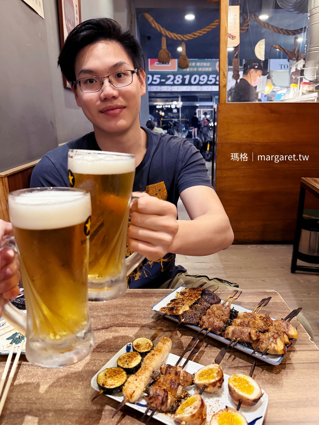 燃手串日式串燒。嘉義文化路宵夜｜源自串燒聖地福岡久留米焼き鳥風格（多訪更新）