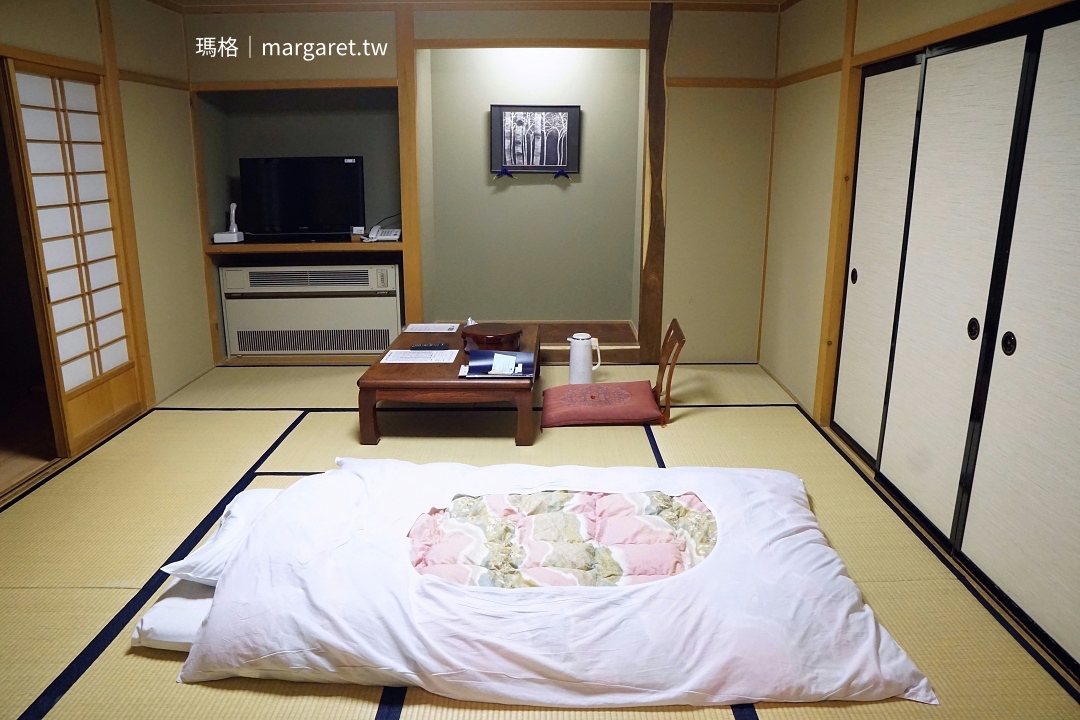 秋田藝術村溫泉，和式房型。
