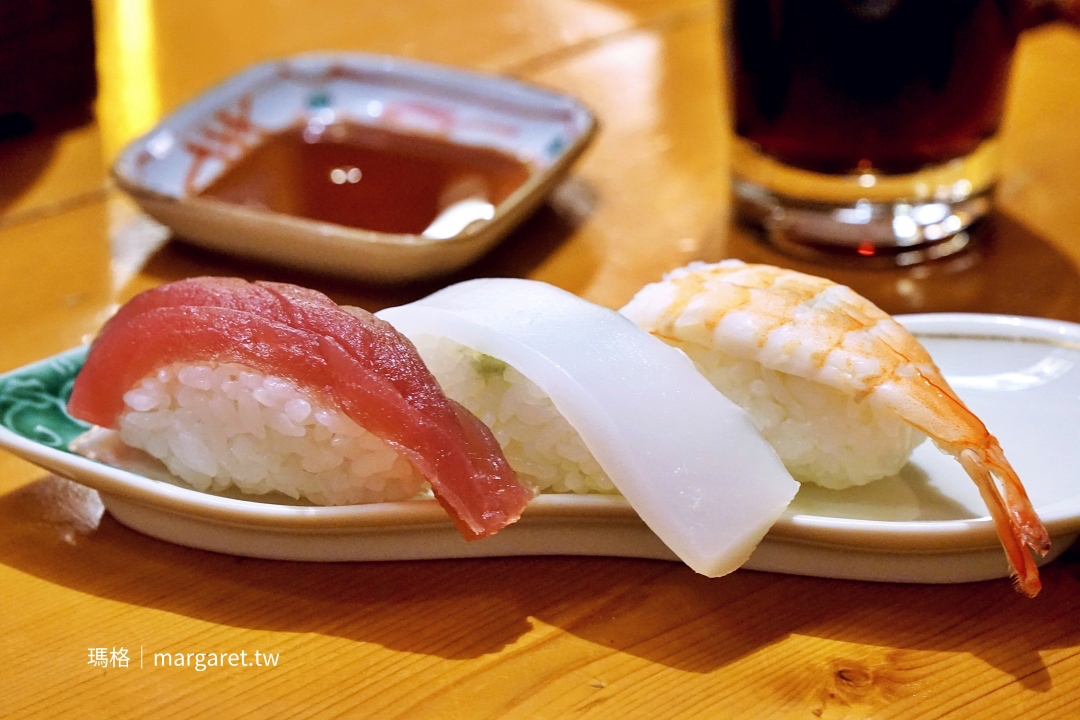 秋田藝術村溫泉會席料理之外加點的握壽司。