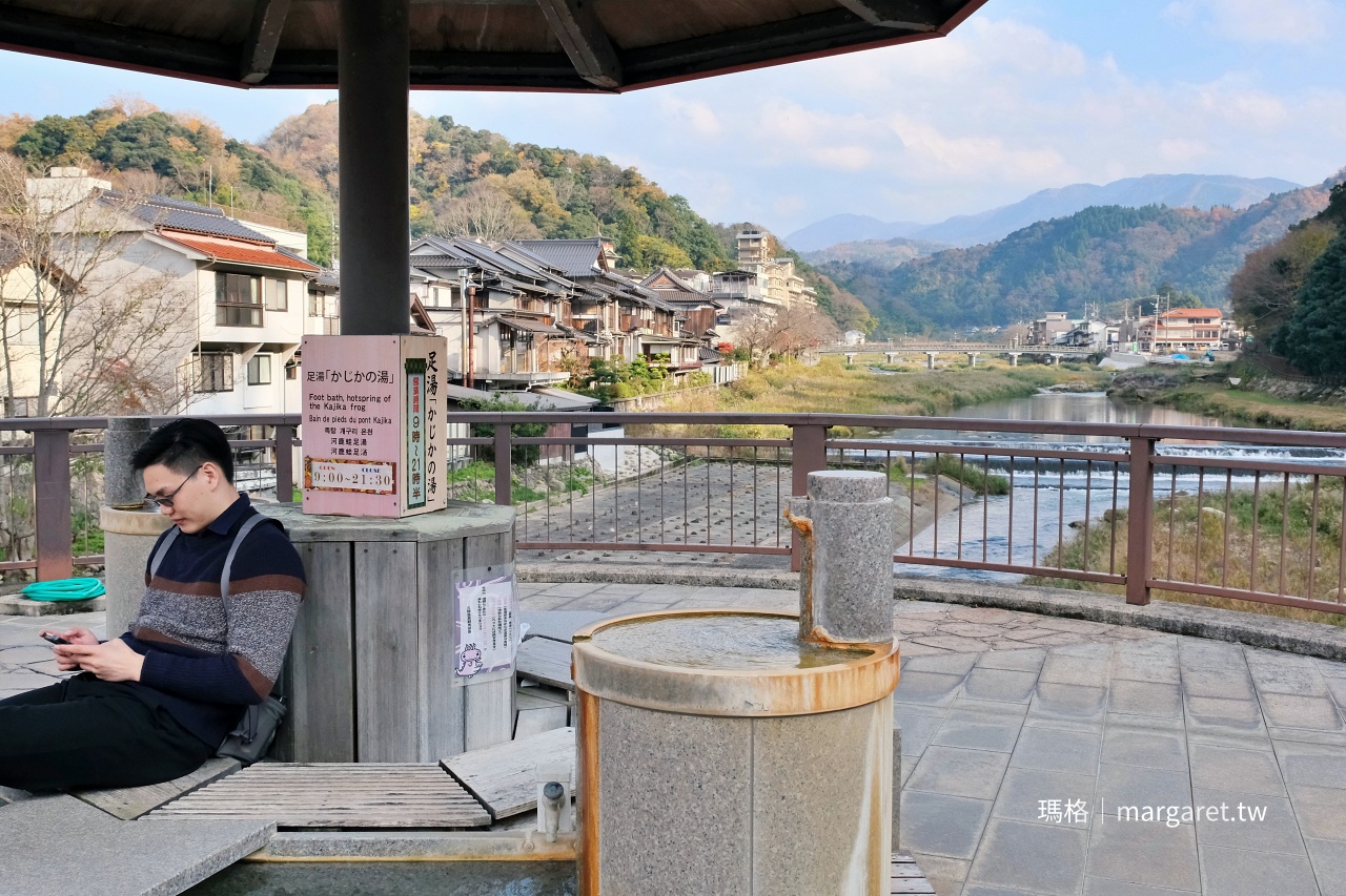 三朝溫泉免費景觀足湯。