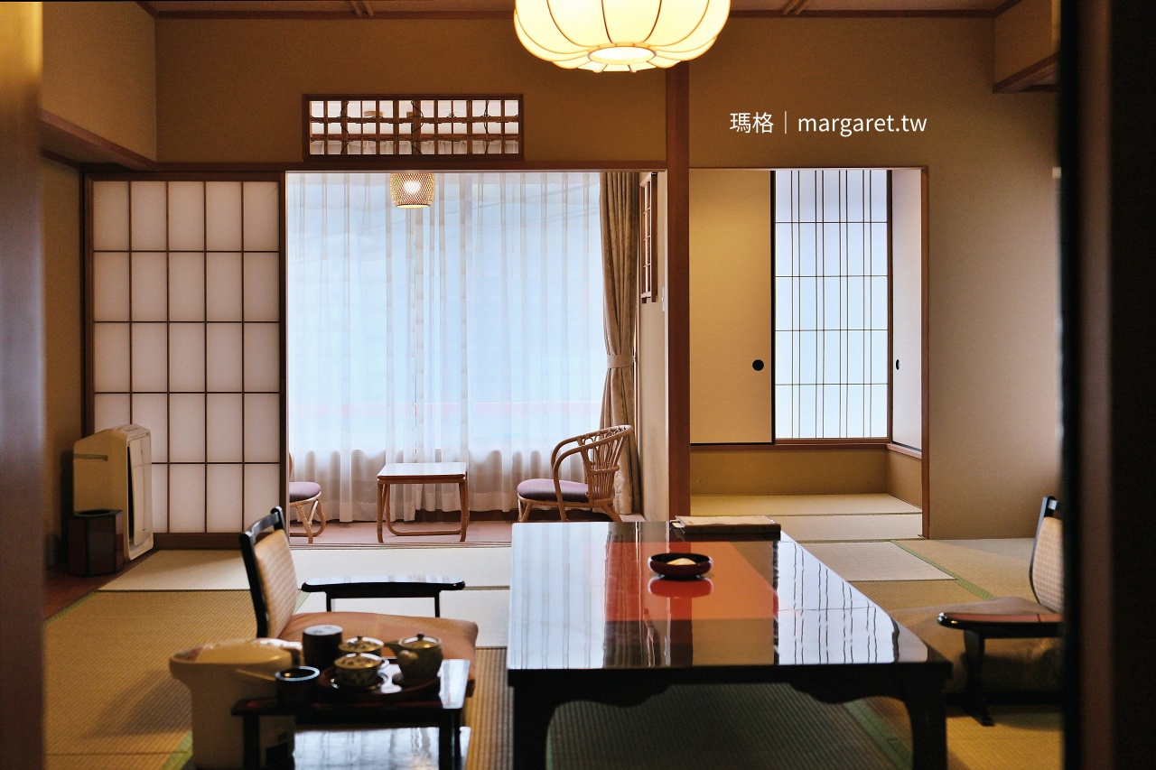 三朝溫泉藥師之湯「萬翠樓」和式房。