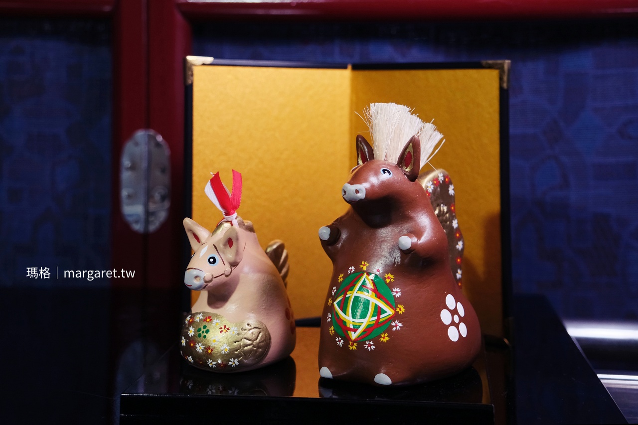 因州若櫻燒，馬年紀念土鈴。