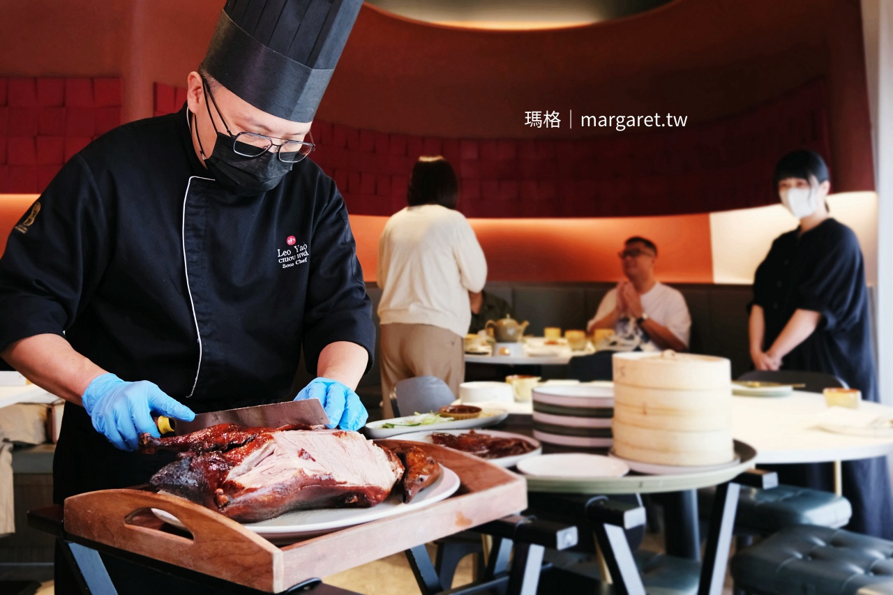 九華樓台中朝富店 華泰片皮鴨 招牌烤鴨 師傅桌邊片鴨