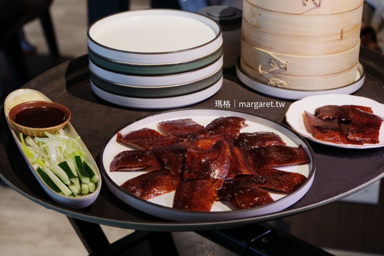九華樓台中朝富店 麥餅片皮鴨 蔥絲小黃瓜配料