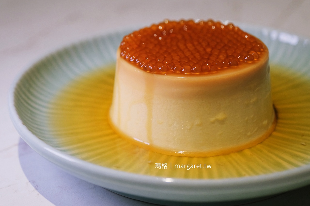 九華樓台中朝富店 手工鴨蛋黃布丁 招牌甜點