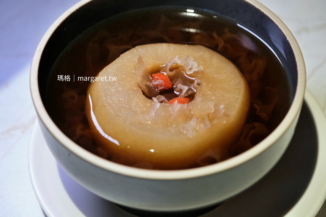 九華樓台中朝富店 冬瓜紅棗蜜雪梨 養生甜品