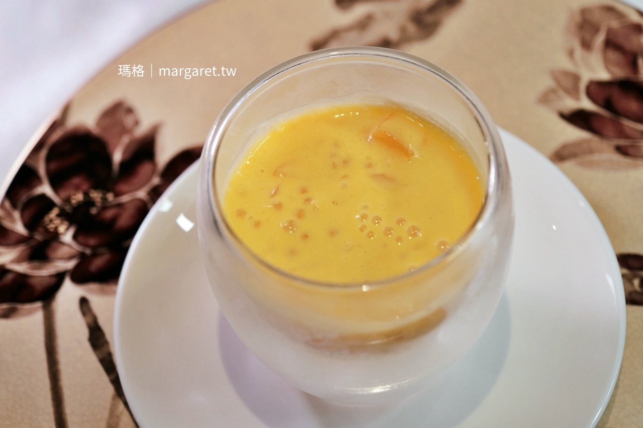 高雄雋Gen中餐廳 楊枝甘露玻璃杯裝盛