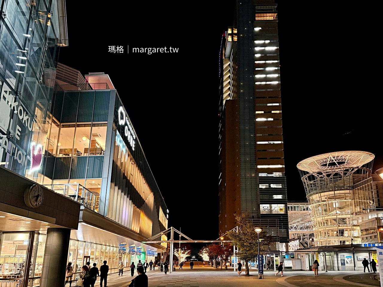 高松地標塔街景 步行可達的城市地標