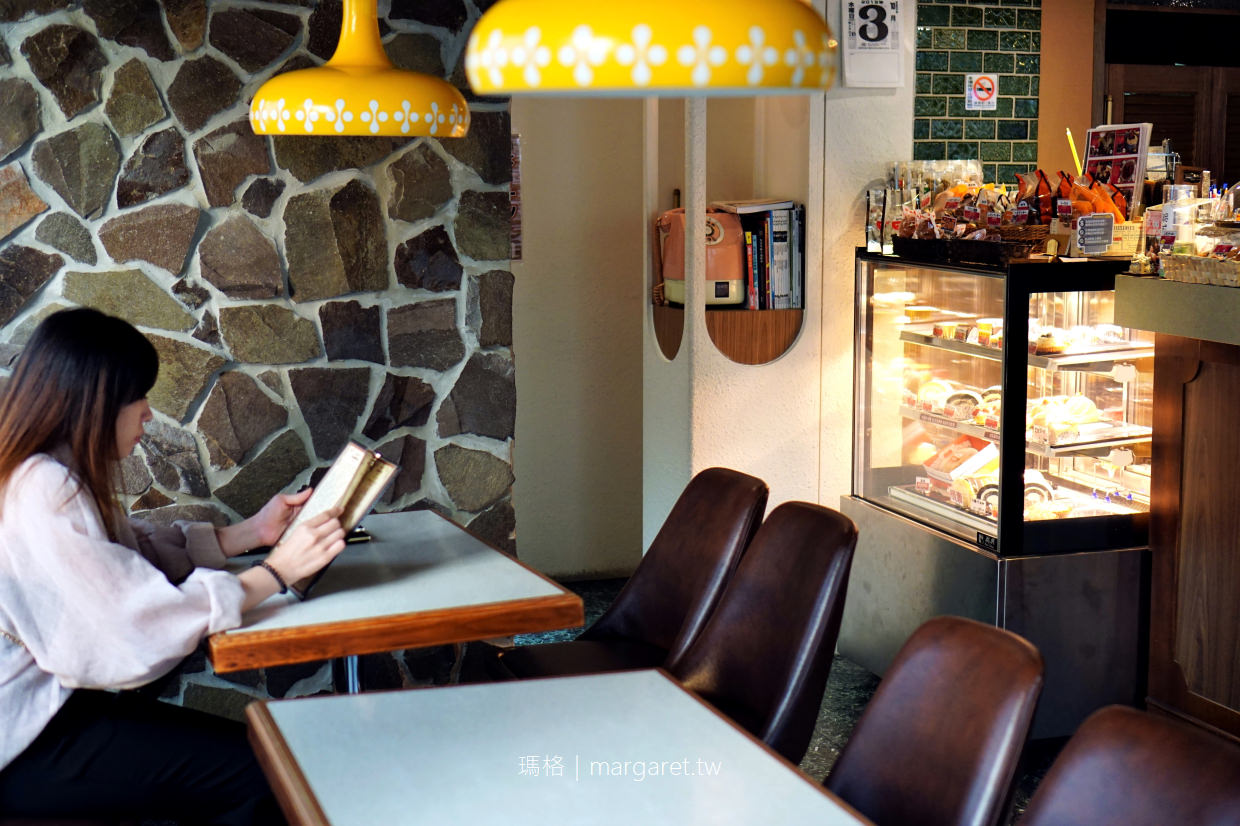 Kadoya喫茶店。日式洋菓子｜台南昭和風咖啡館。俗女養成記2場景