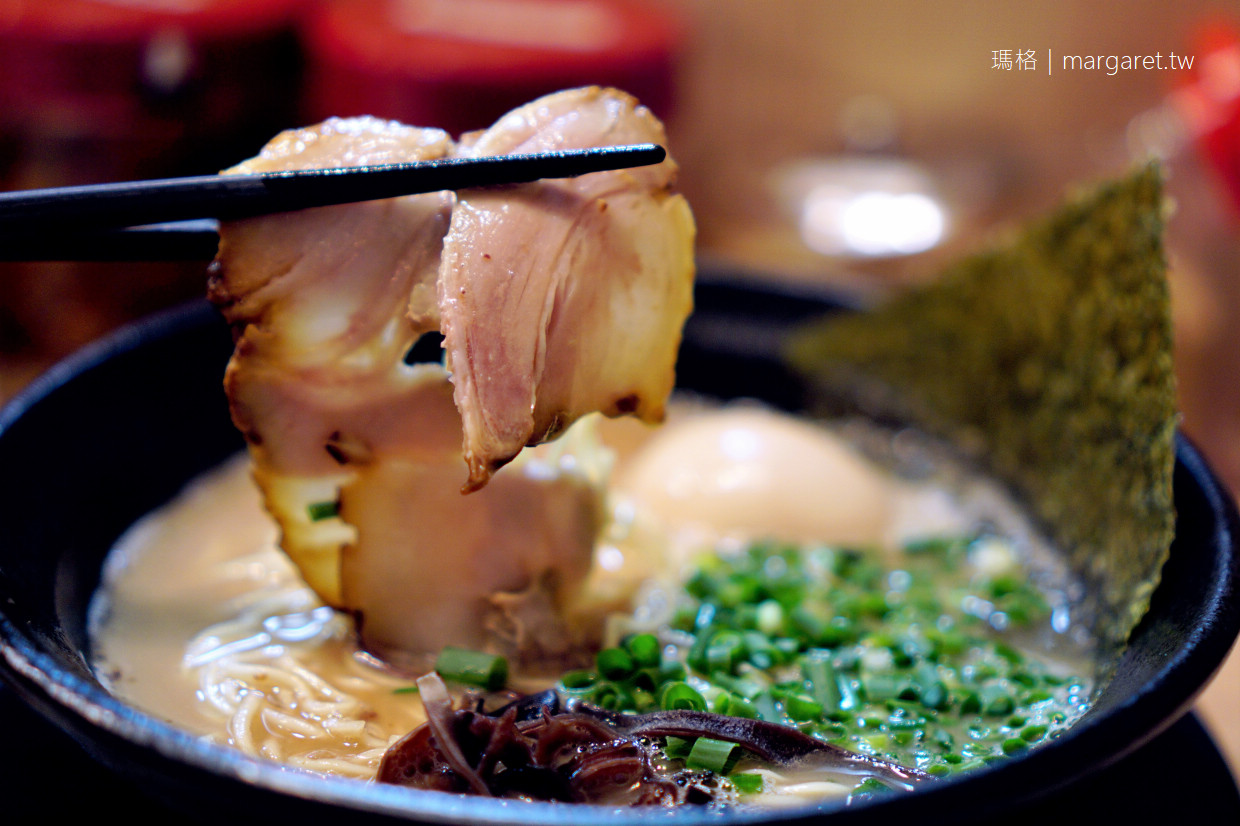 ひらさわ豚骨拉麵。可免費續麵一次｜東京巨蛋周邊美食