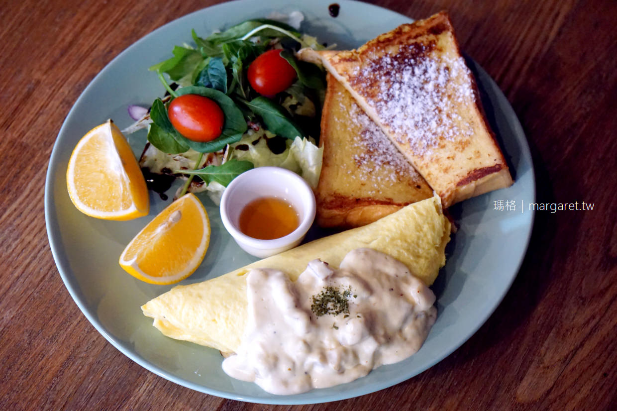 樂咖廚房。嘉義早午餐｜滿足的奶油菇菇歐姆蛋(歇業)