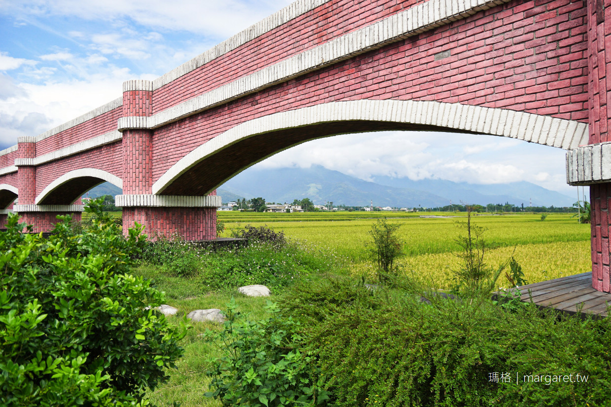 二層坪水橋。縱谷版水往上流｜台灣第一座拱形景觀水橋