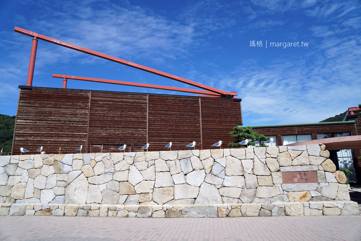 女木港海鷗的停車場。可以看見風的形狀｜高松女木島 x 瀨戶內藝術節