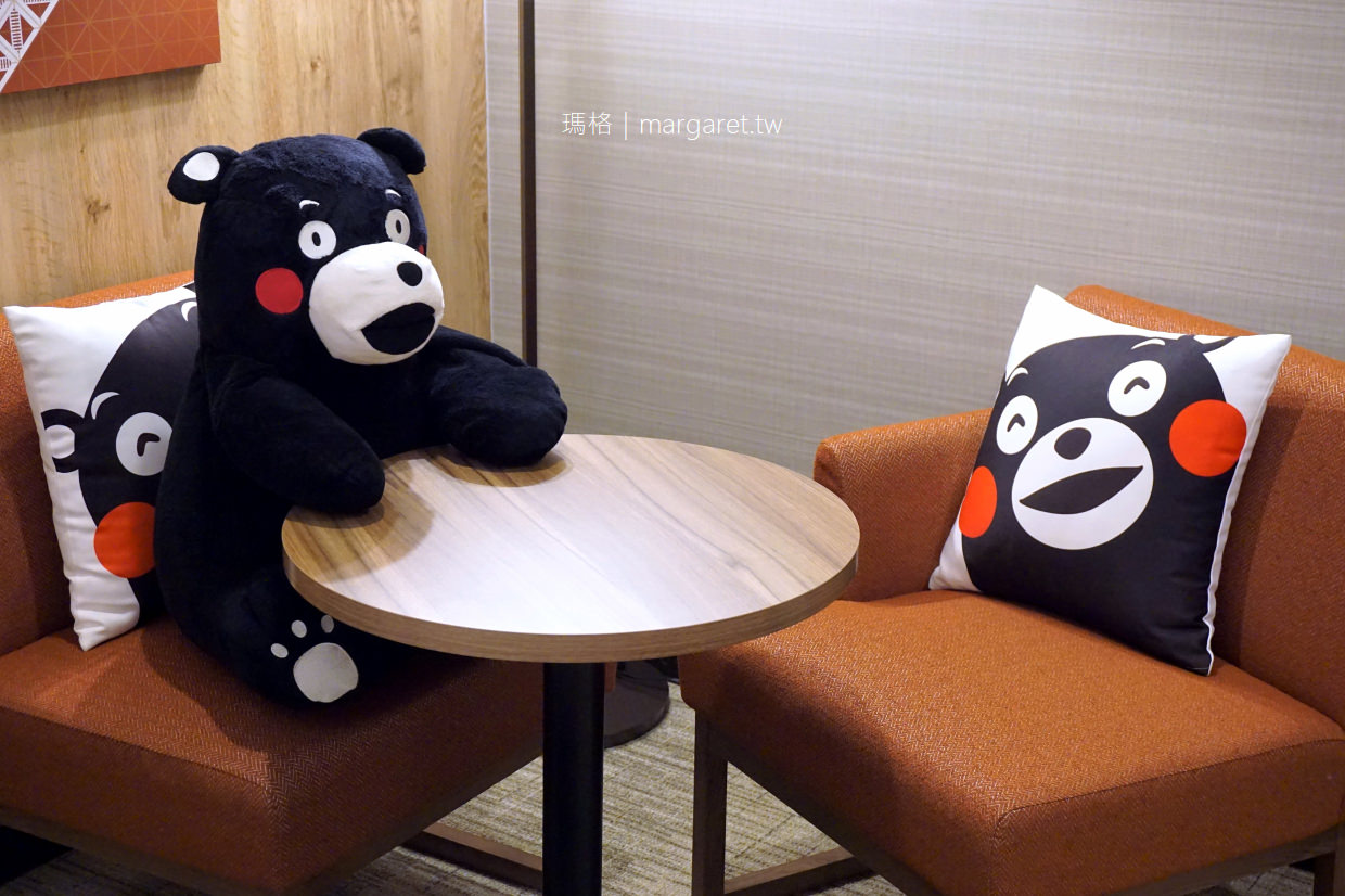 超萌熊本熊主題房。三井花園酒店Mitsui Garden Hotel Kumamoto｜讓我驚喜的不只是部長本人