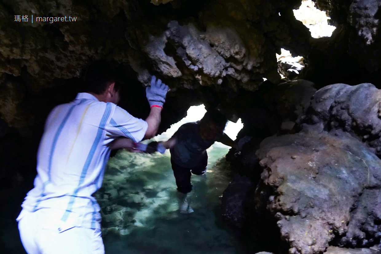 後灣海蝕洞。秘境中的秘境｜隱藏於墾丁海生館附近珊瑚礁岩棚底下