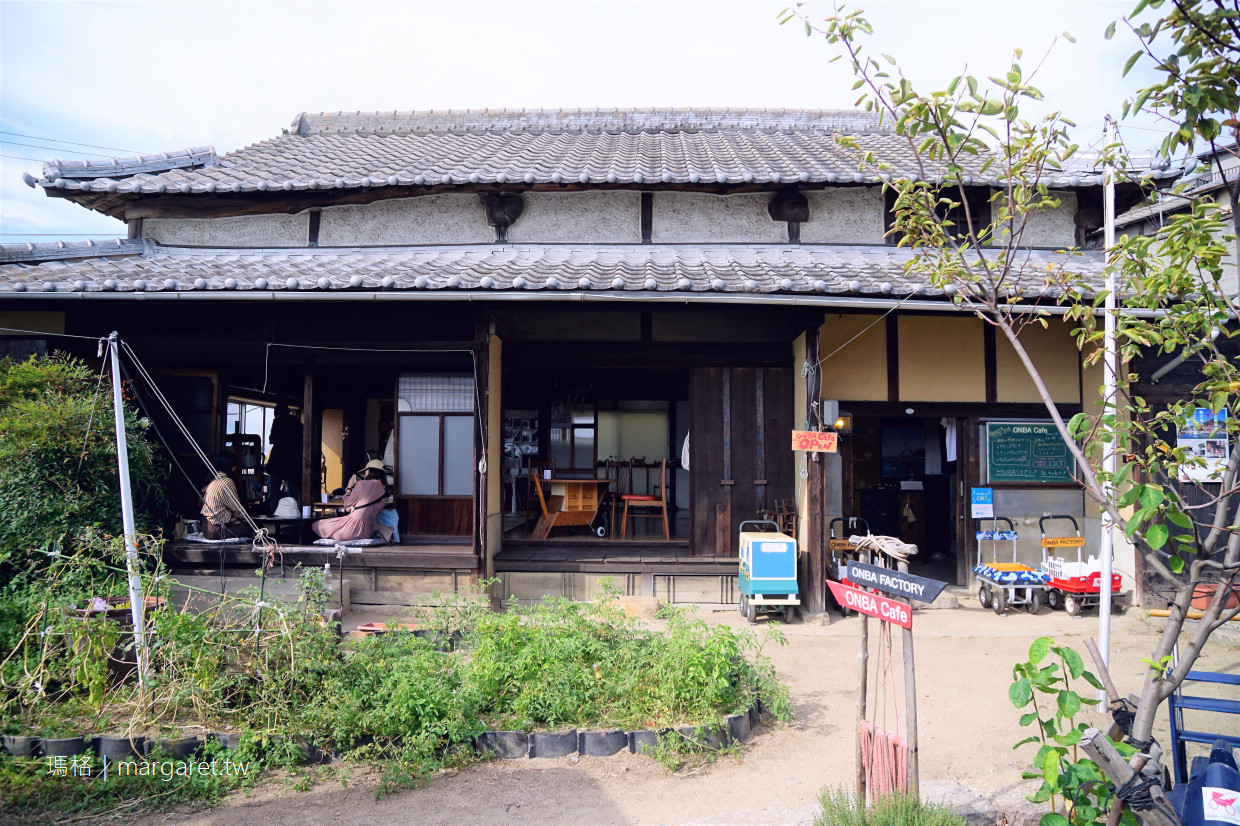 ONBA Cafe男木島海景咖啡｜ONBA  FACTORY把居民手推車變成藝術品。瀨戶內國際藝術祭限定