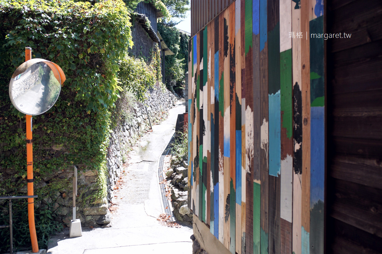 男木島wallalley壁畫｜錯落於小島坡地、村落巷弄的彩繪