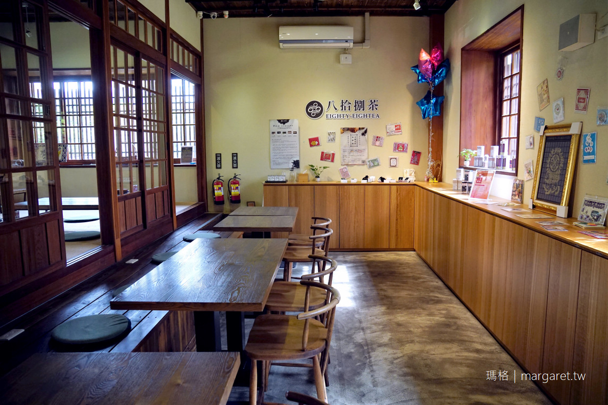 八拾捌茶輪番所。在西門町日式茶屋喝台灣茶｜西本願寺廣場歷史建築群