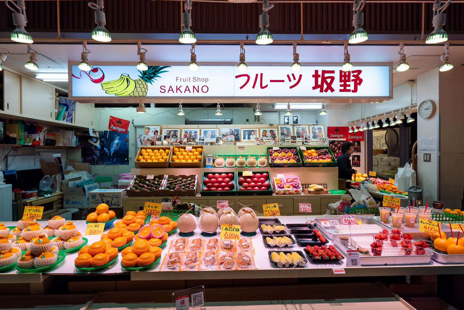 坂野水果店。整顆哈蜜瓜的爆笑事件｜金澤近江町市場