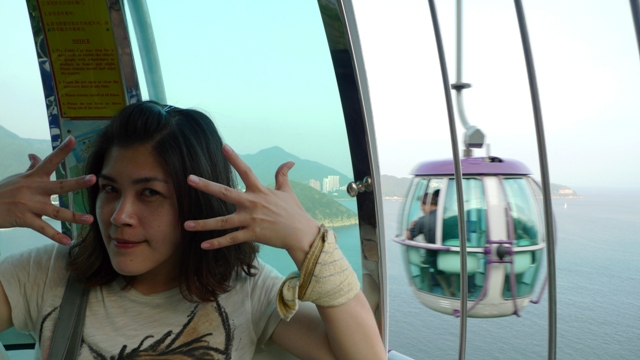 香港。海洋公園｜玩瘋了直到快打烊才離開