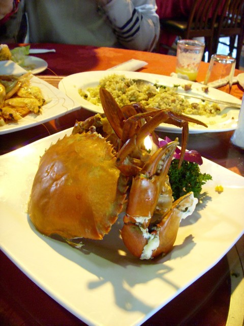 蘭陽蟳屋餐廳。礁溪大塭觀光休閒養殖區｜美味的清蒸蟹
