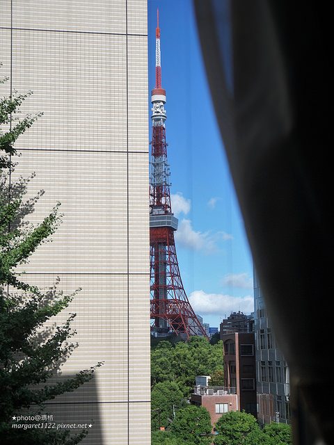 東京。芝大門飯店 Shiba Daimon Hotel｜拉開窗簾看見東京鐵塔