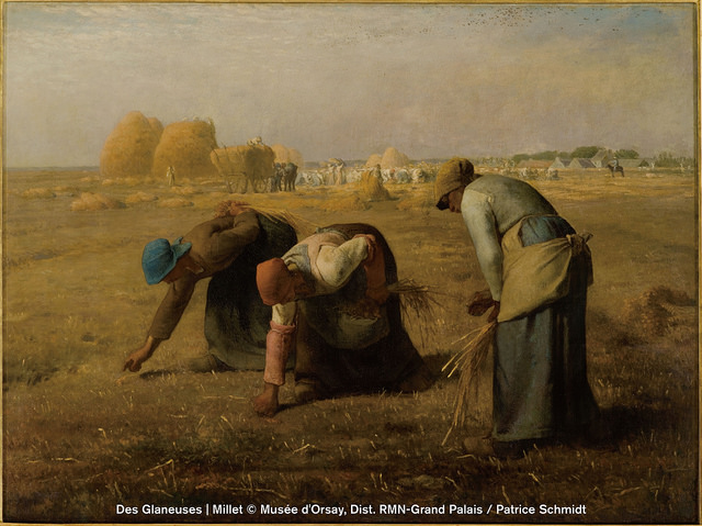 尚-法蘭斯瓦．米勒，《拾穗》，1857