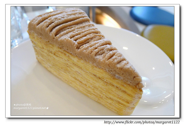【特色好咖啡】傳說中蛋糕界的LV~台南。深藍咖啡館。千層派